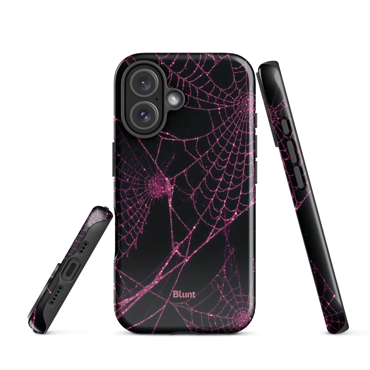 Pink Web iPhone Case