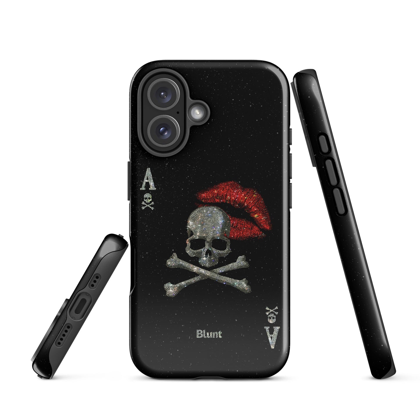 Skull Kiss iPhone Case
