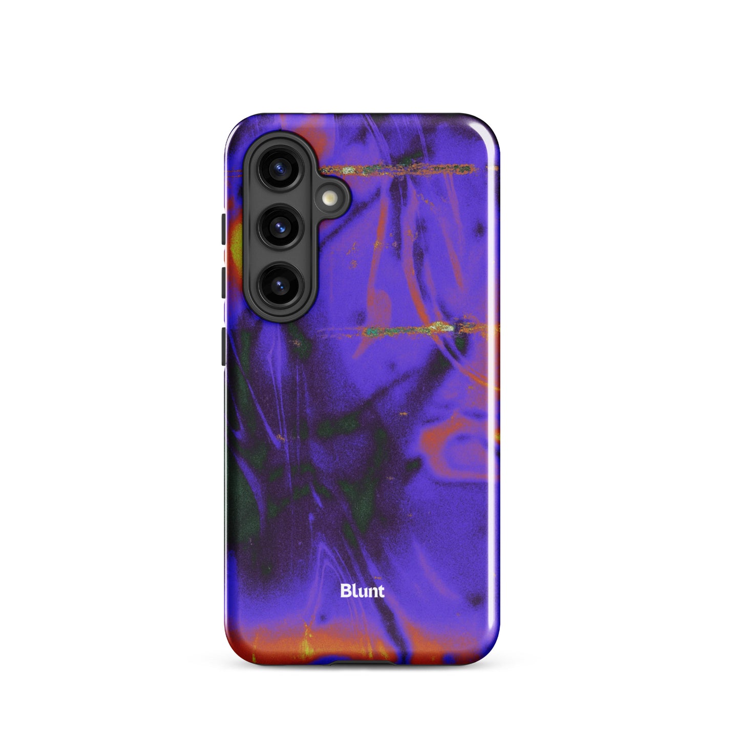 Violet Static Samsung Case