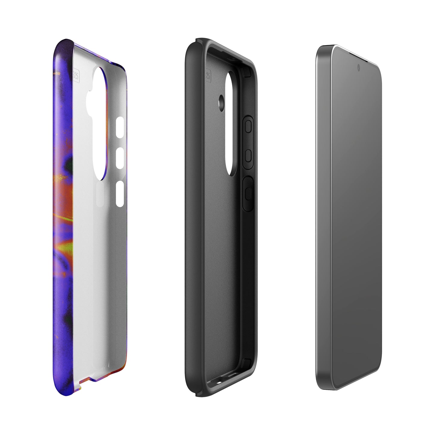 Violet Static Samsung Case