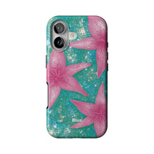 Turquoise Solar Lily iPhone Case