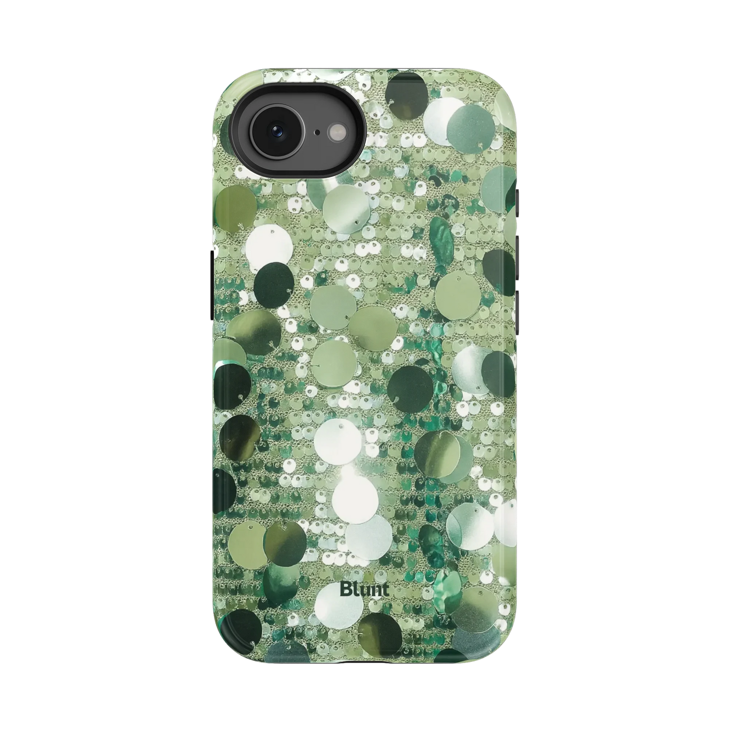 Sage Glitz iPhone Case