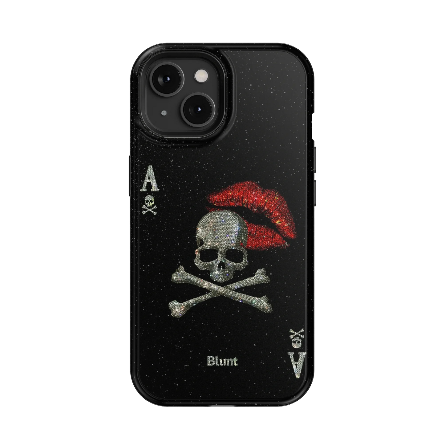 Skull Kiss iPhone Case