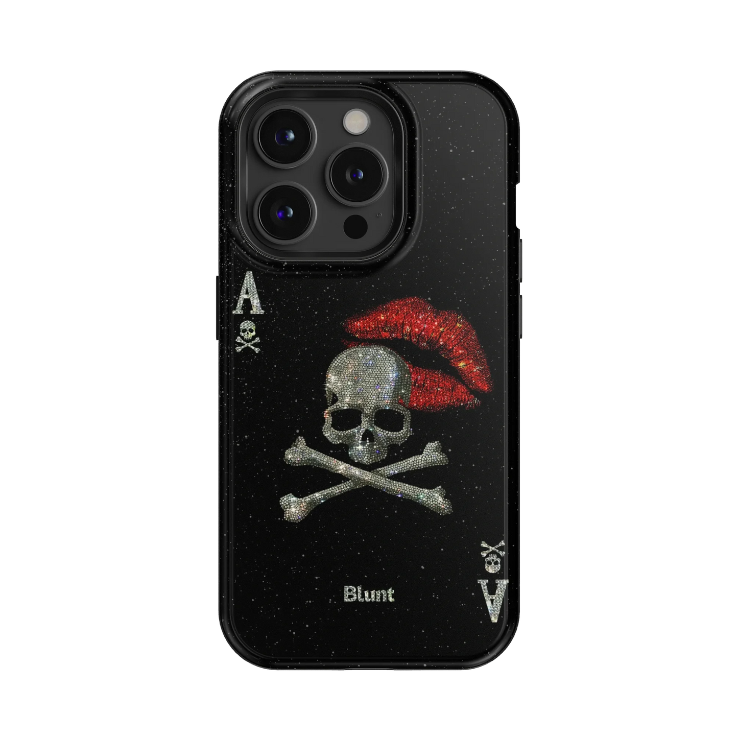 Skull Kiss iPhone Case