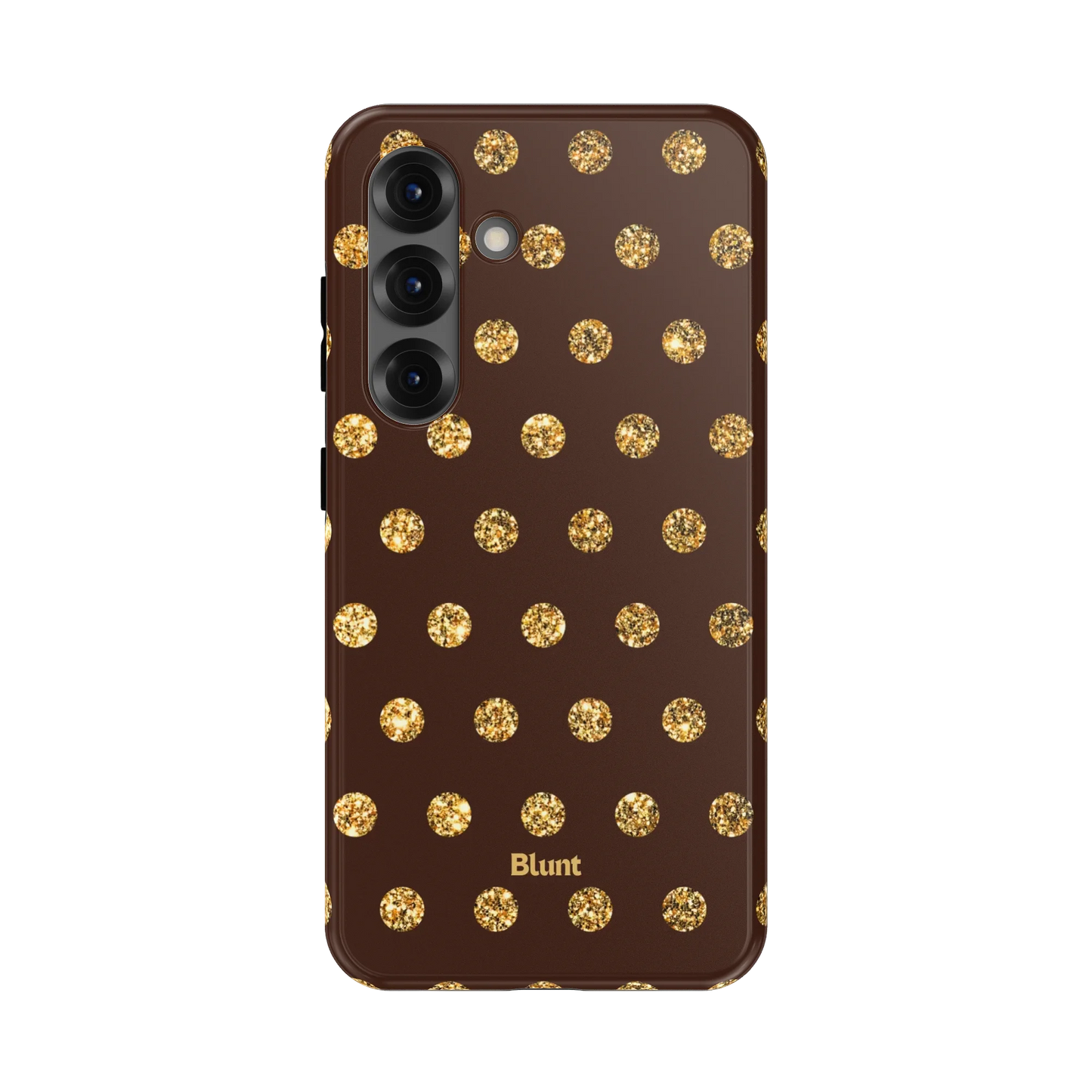 Gold Polka Samsung Case