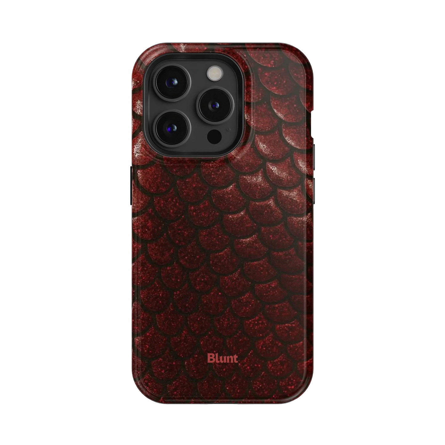 Crimson Depth iPhone Case