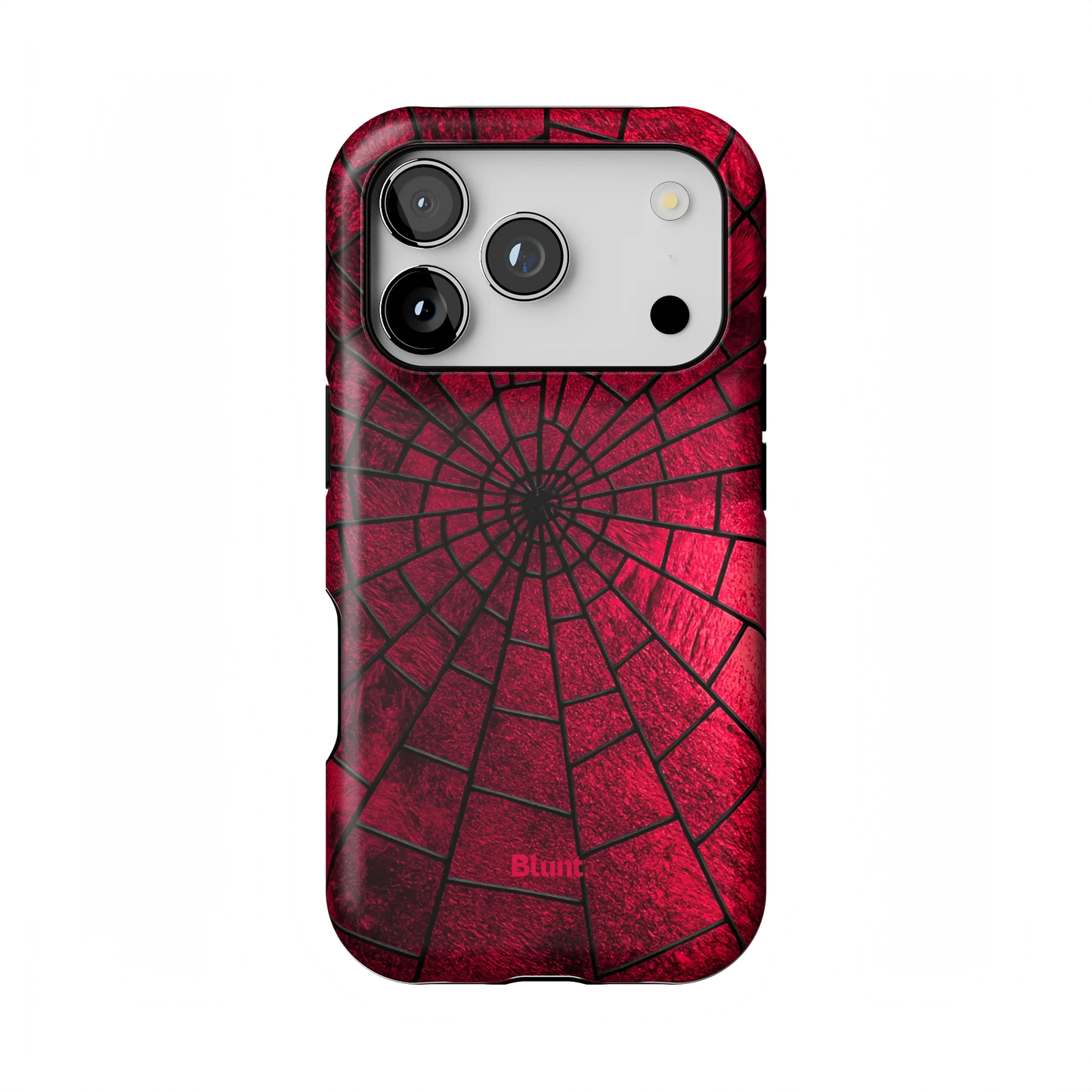 Crimson Web iPhone Case