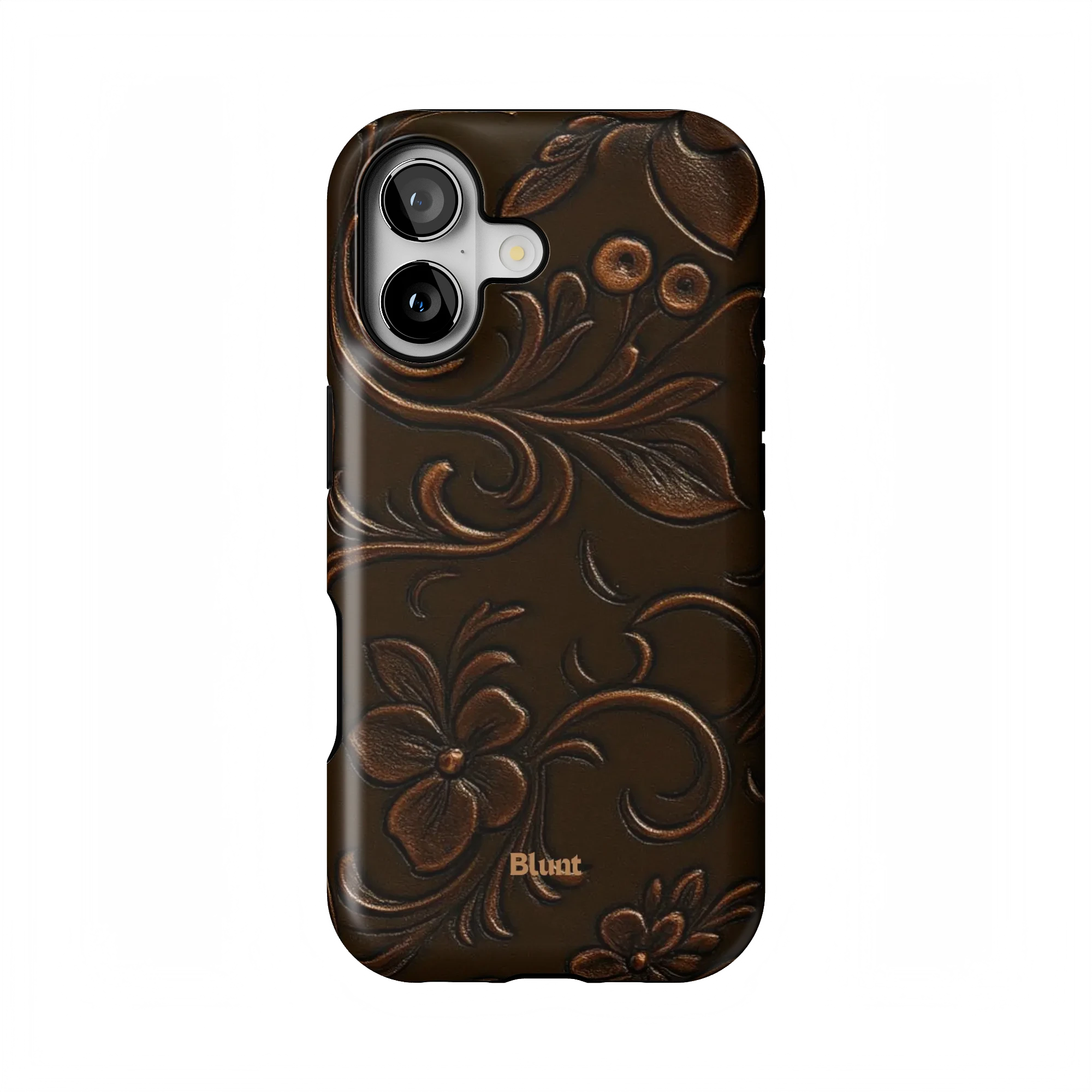 Tooled Leather iPhone Case iPhone 17 Pro / Tough