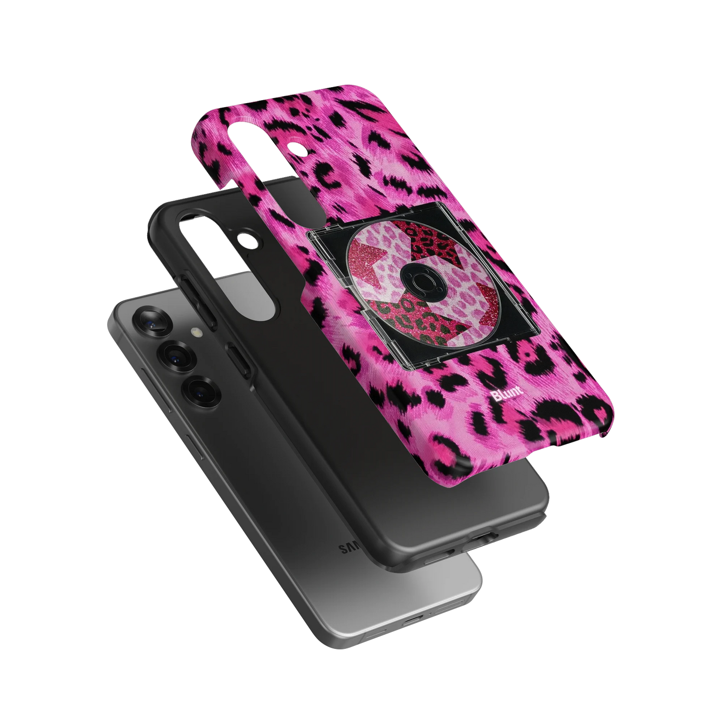 Pink Leopard Mix Samsung Case
