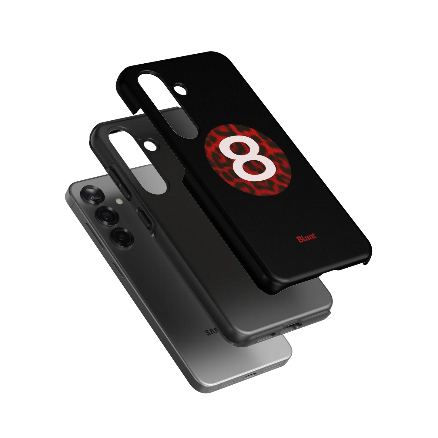 Red Cheetah Magic 8 Samsung Case