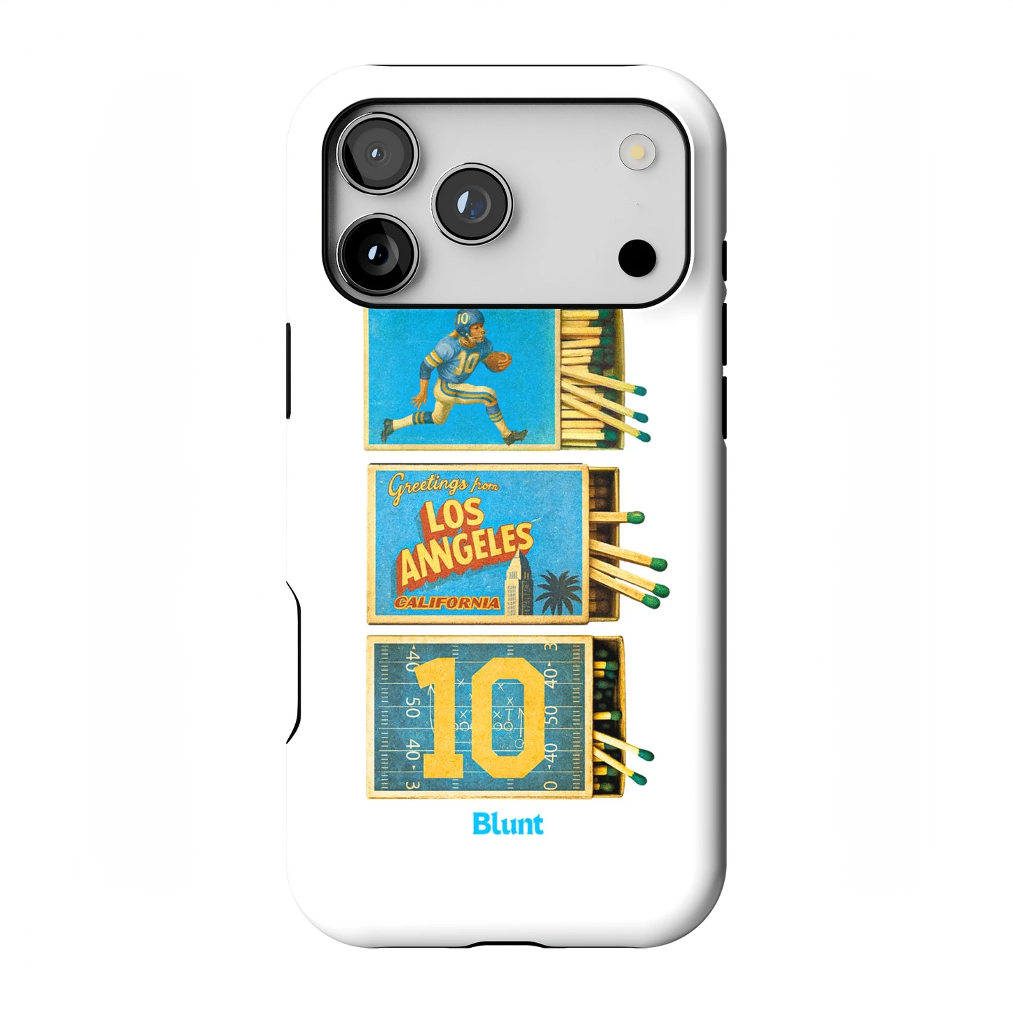 LA Coast Football iPhone Case