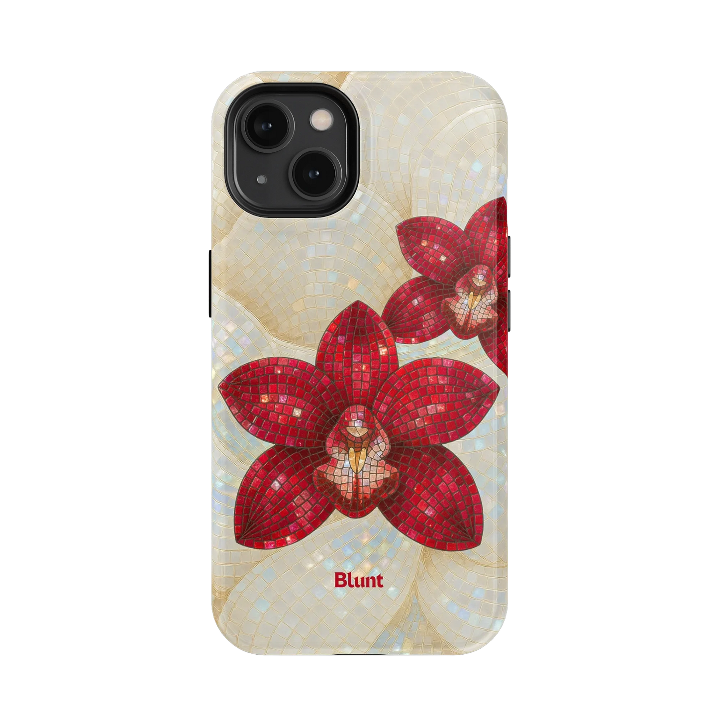 Crimson Orchid iPhone Case