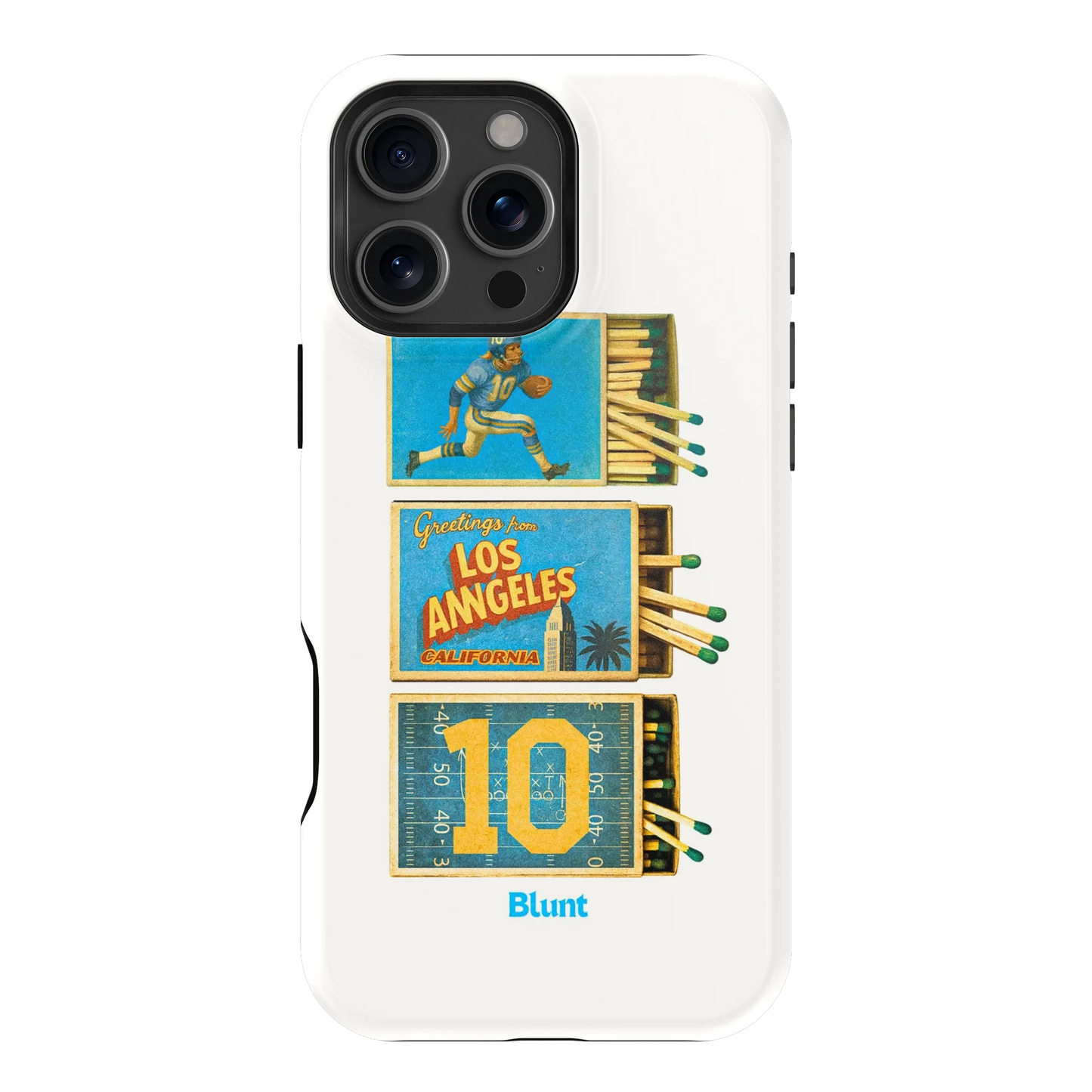 LA Coast Football iPhone Case