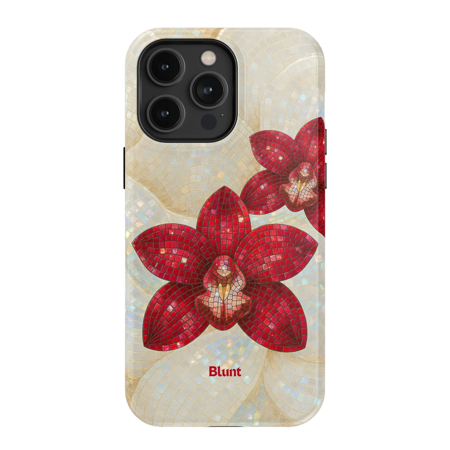 Crimson Orchid iPhone Case