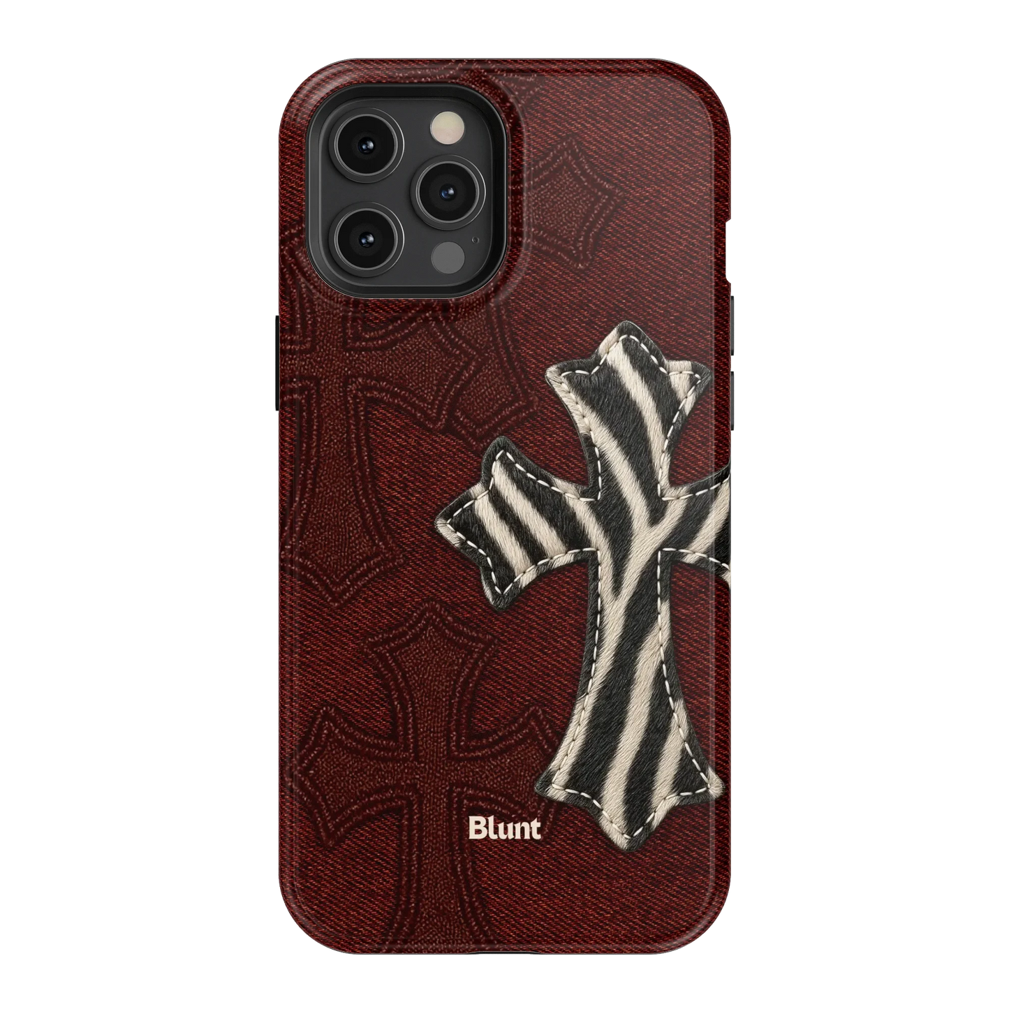 Zebrascale Cross iPhone Case