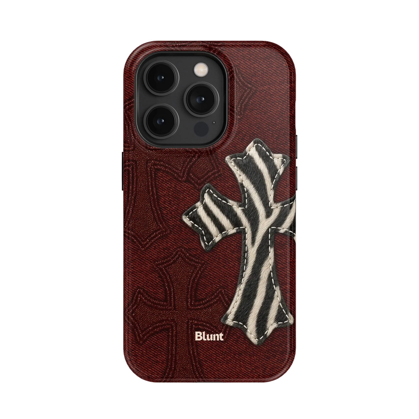 Zebrascale Cross iPhone Case