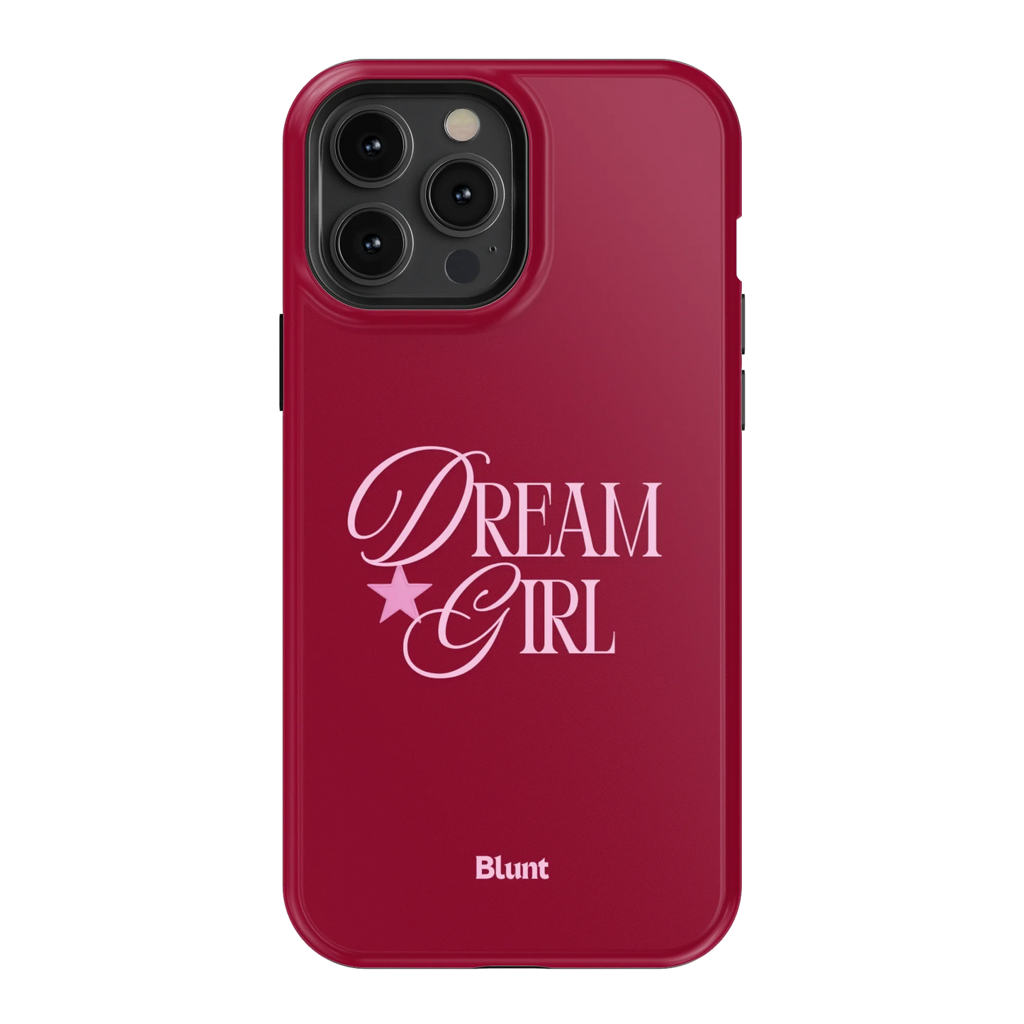 Dream Girl Maroon iPhone Case