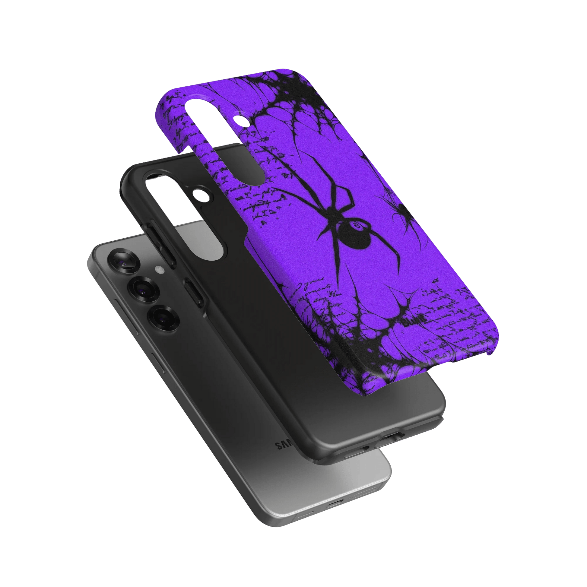 Violet Script Samsung Case - Blunt Cases