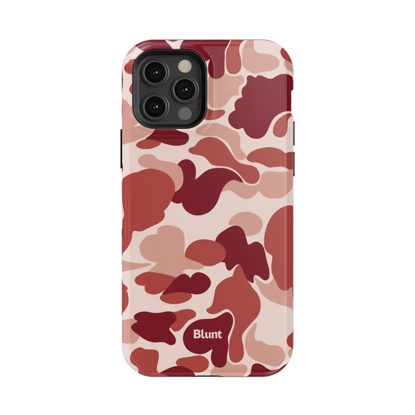 Reddish Camo iPhone Case
