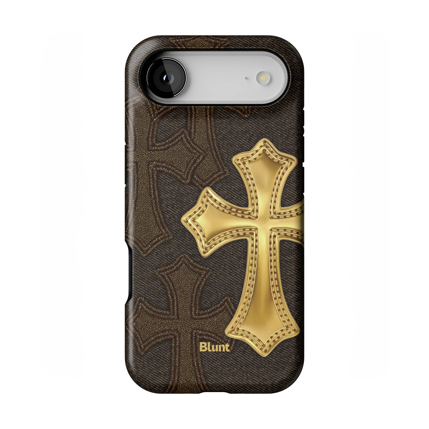 Gold Cross iPhone Case