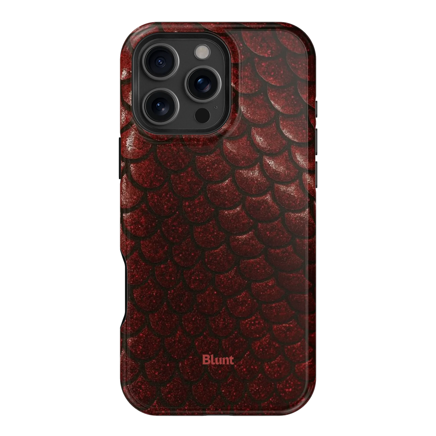 Crimson Depth iPhone Case