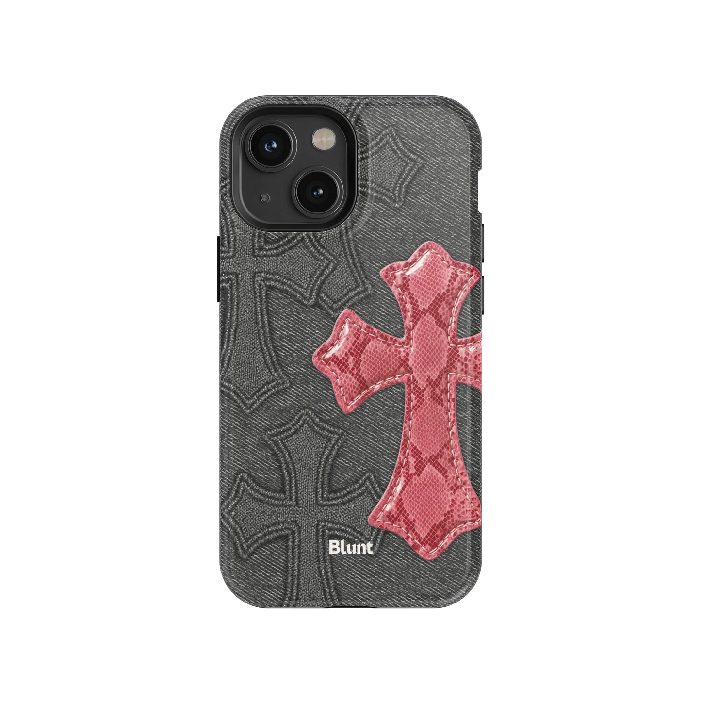 Pinkscale Cross iPhone Case