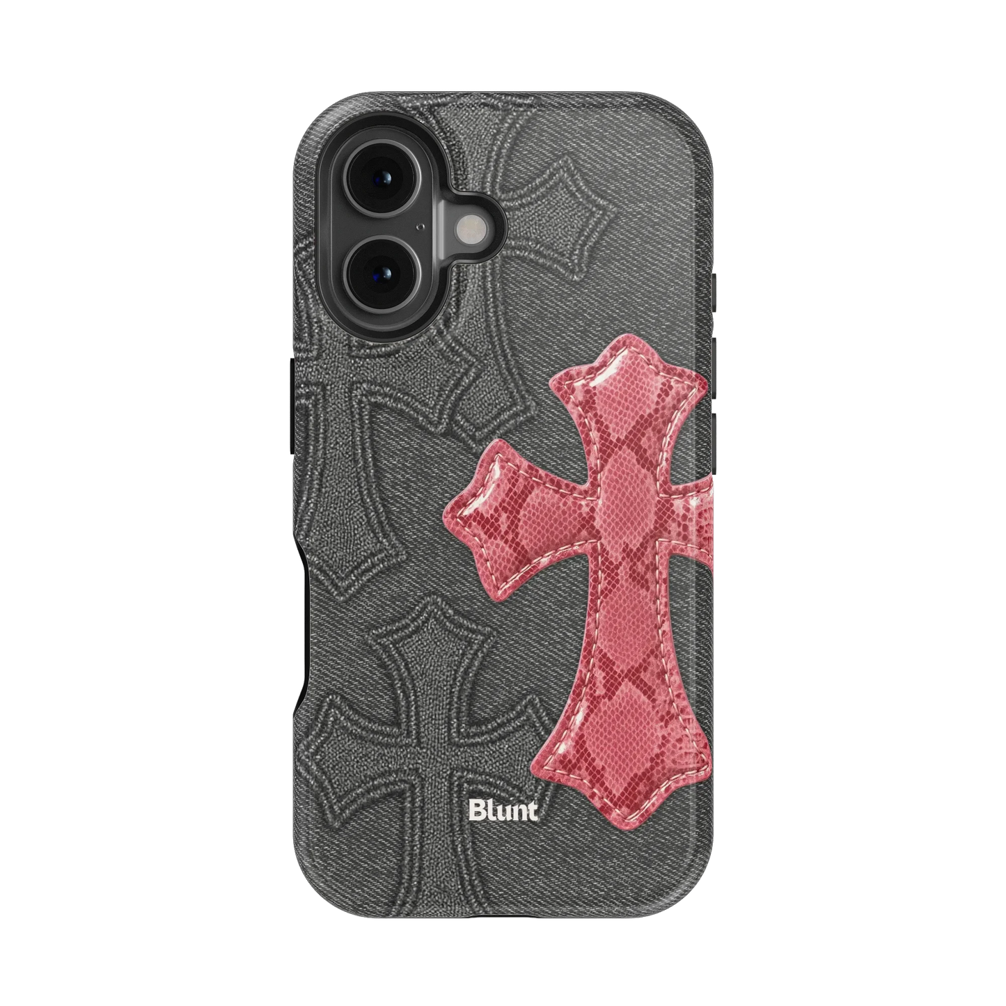 Pinkscale Cross iPhone Case