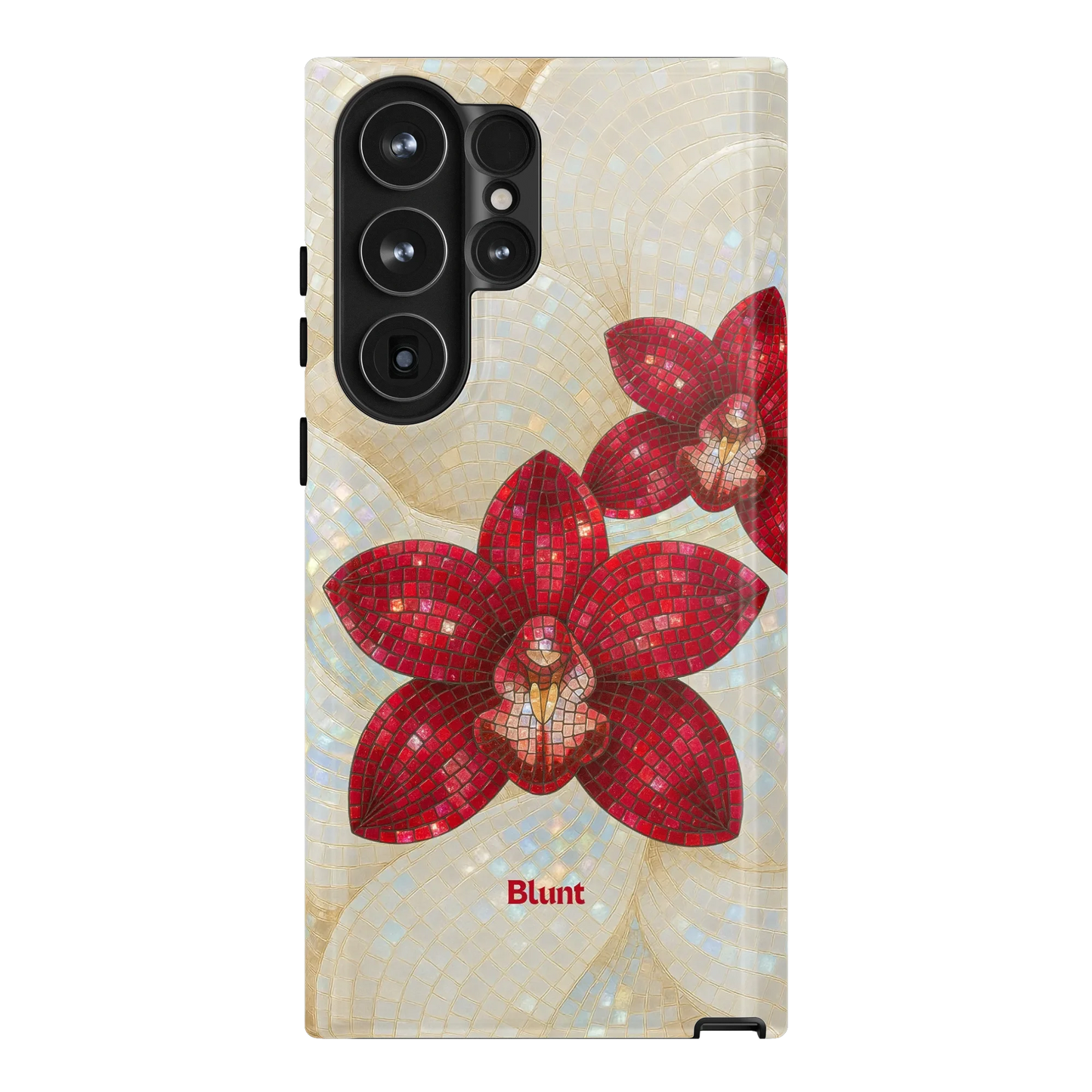 Crimson Orchid Samsung Case