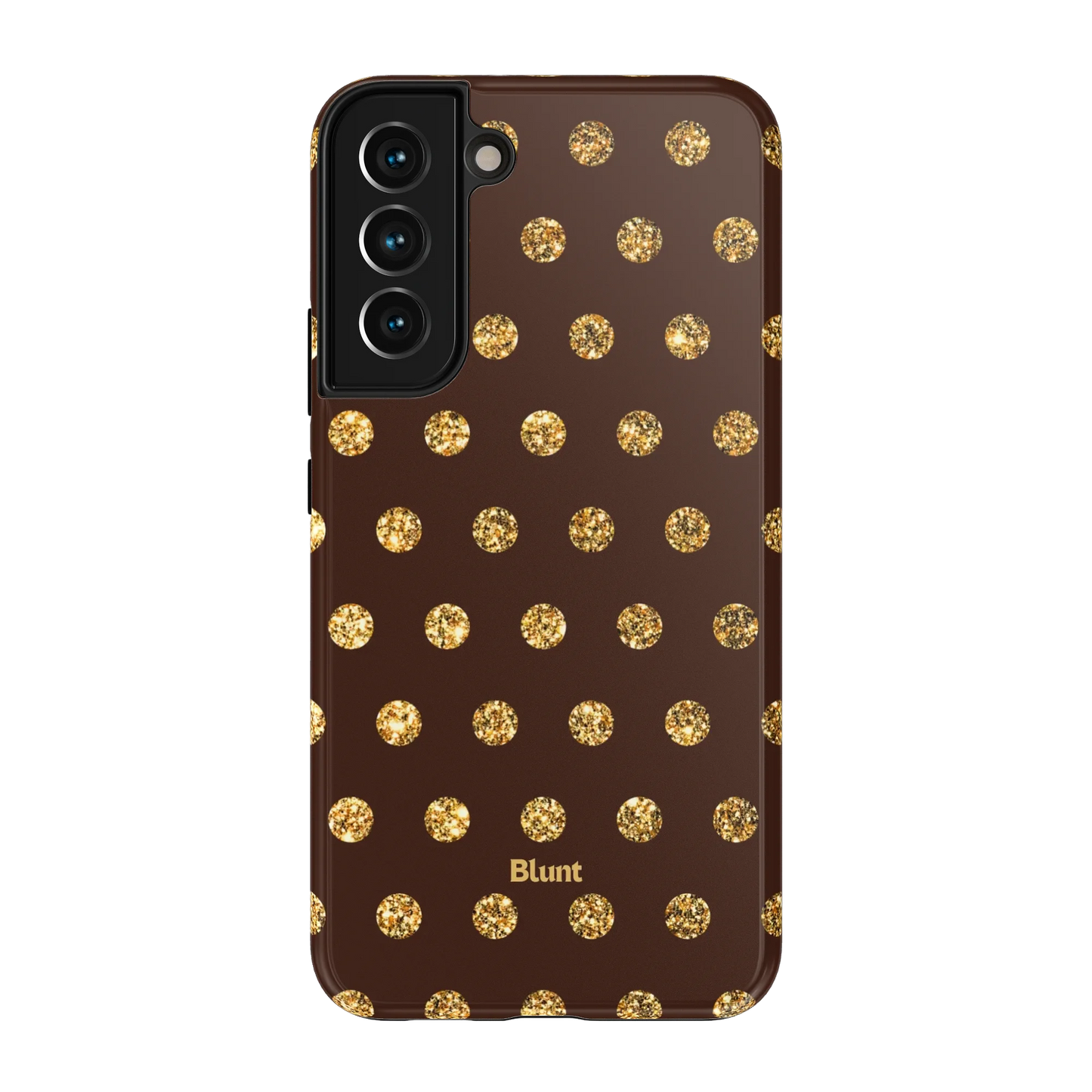 Gold Polka Samsung Case