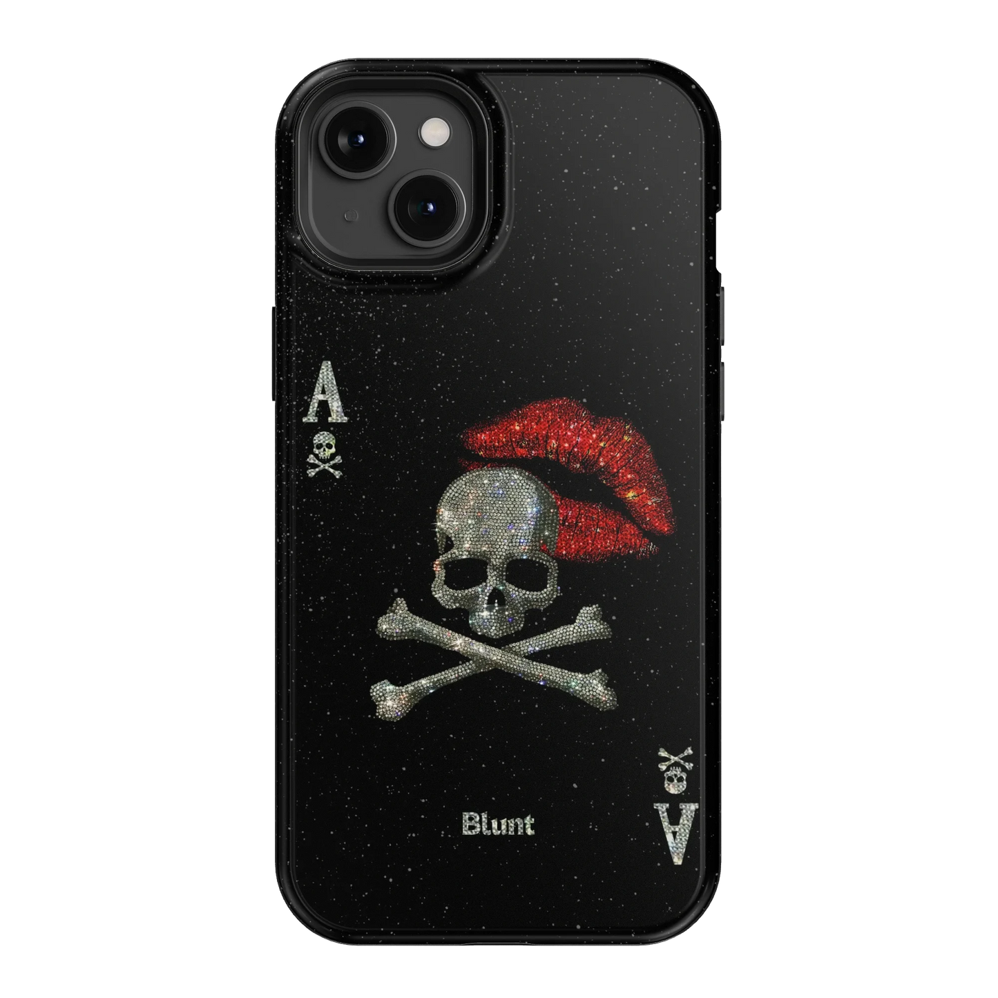 Skull Kiss iPhone Case