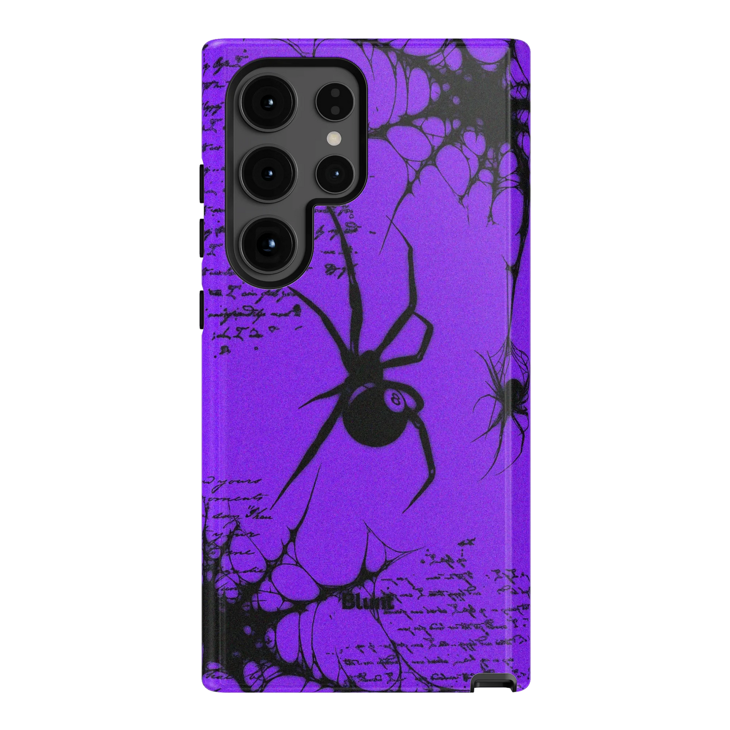 Violet Script Samsung Case