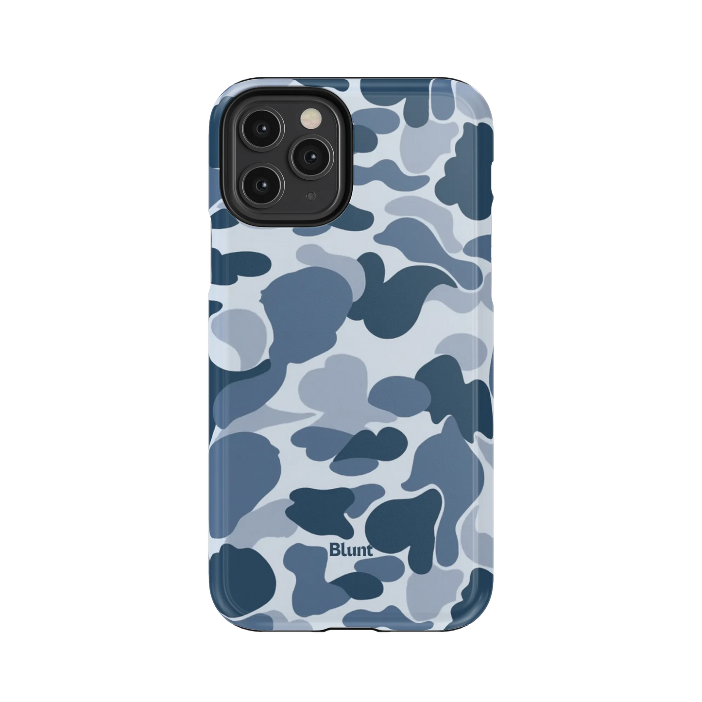 Bluish Camo iPhone Case