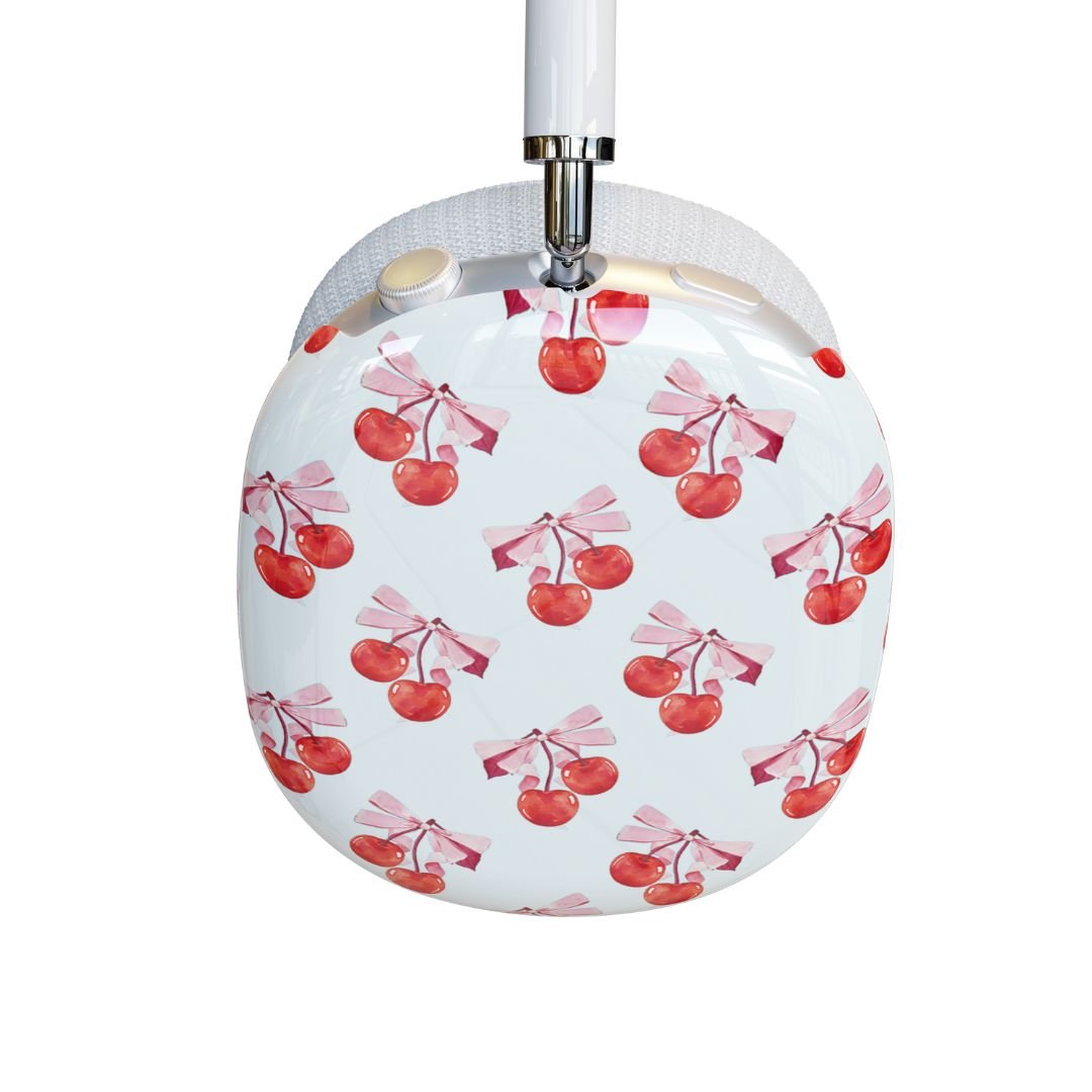 White Cherry Airpod Max Case - blunt cases