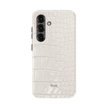 White Plush Samsung Case