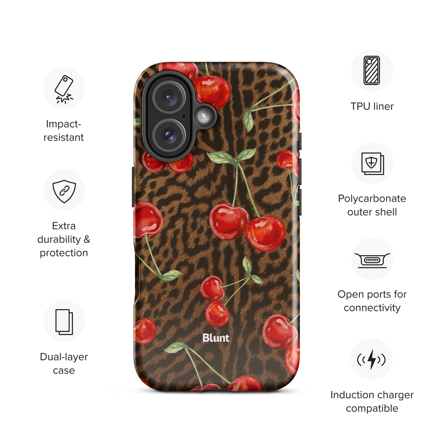 Wild Cherry iPhone Case - Blunt Cases