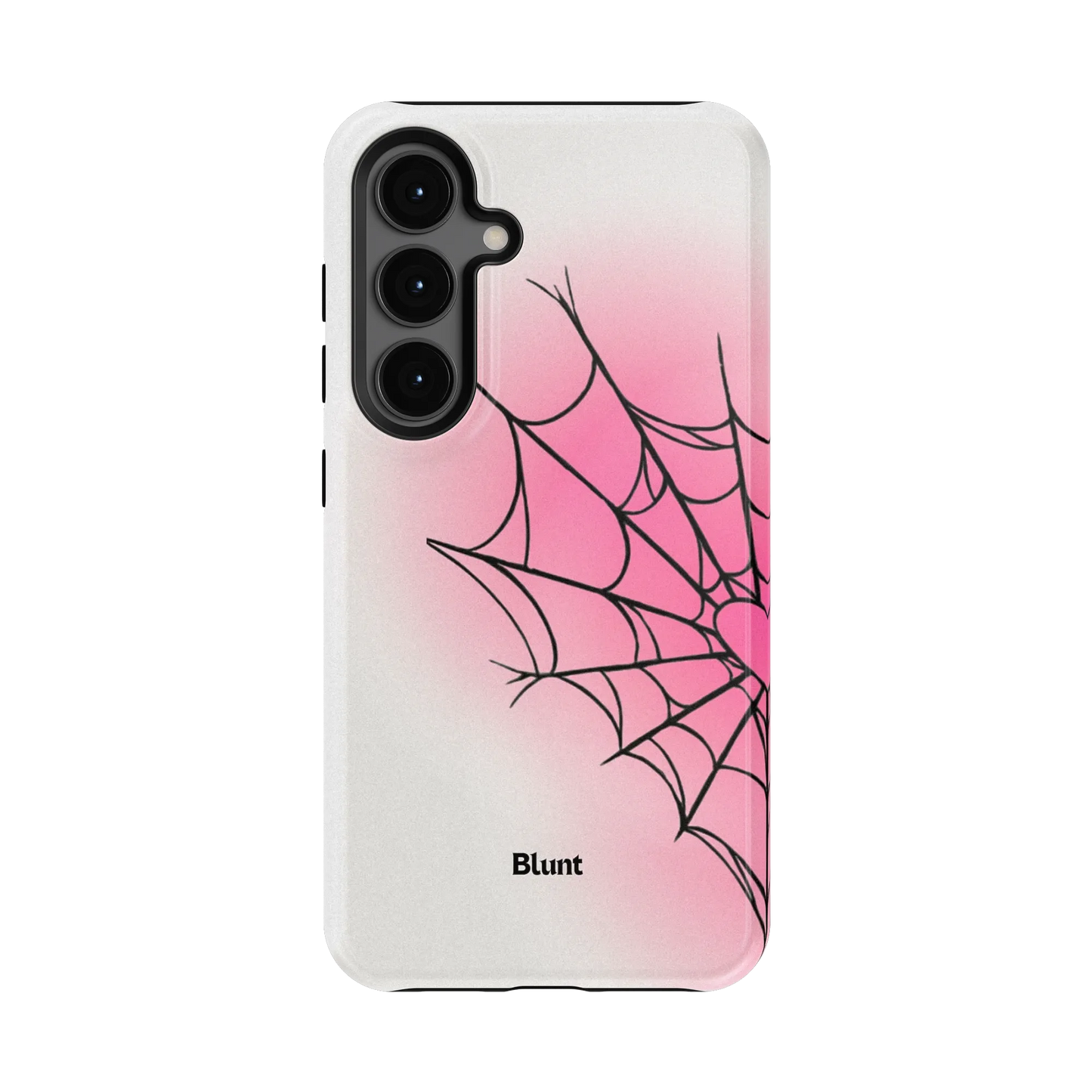 White Pink Web Samsung Case