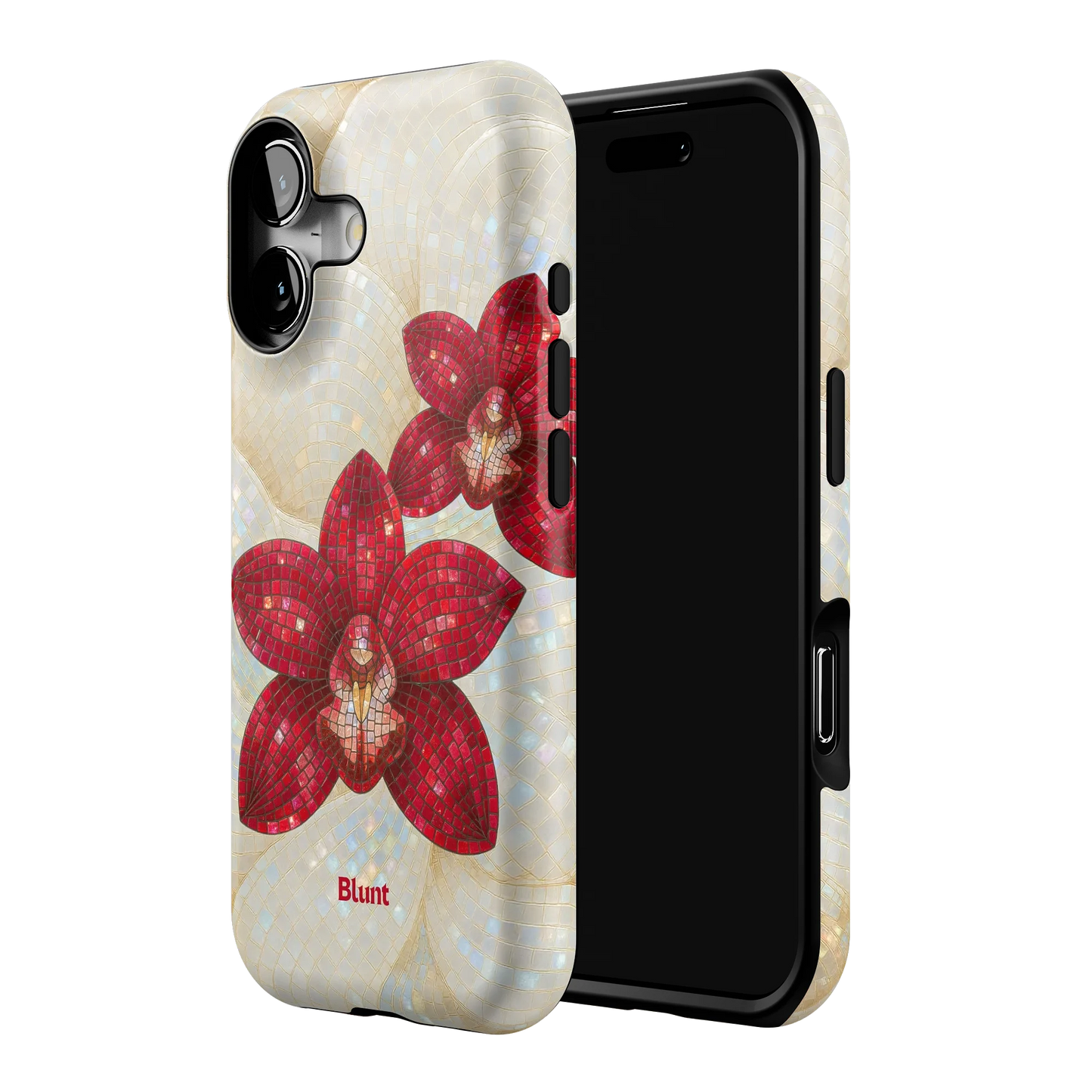 Crimson Orchid iPhone Case