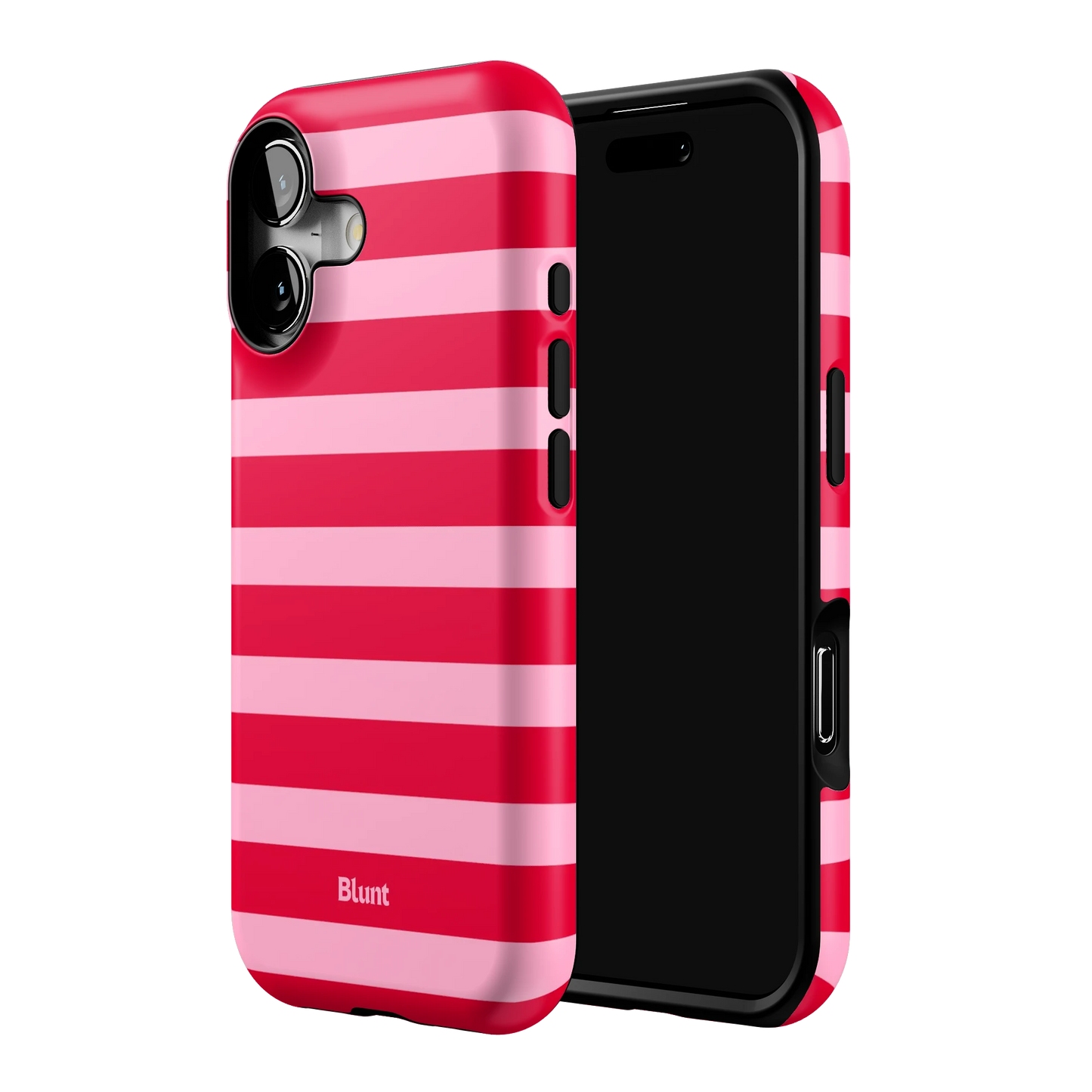 Cherry Stripe iPhone Case