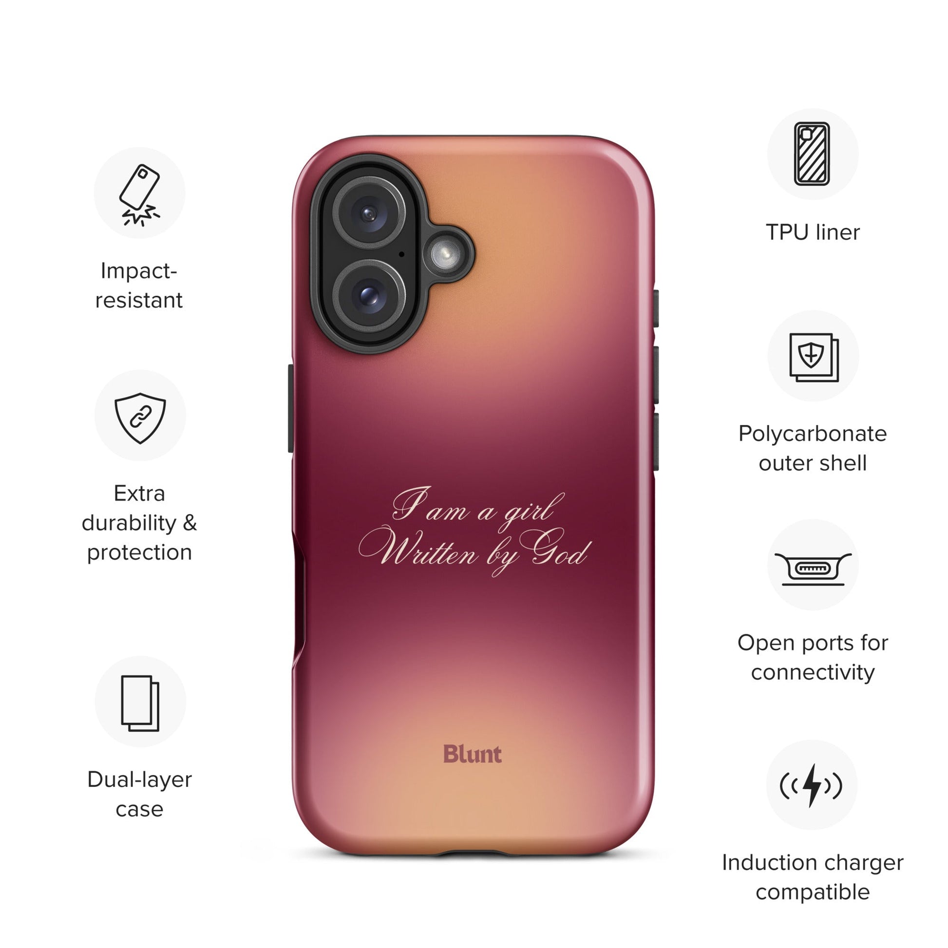 Written by God iPhone Case - Blunt Cases