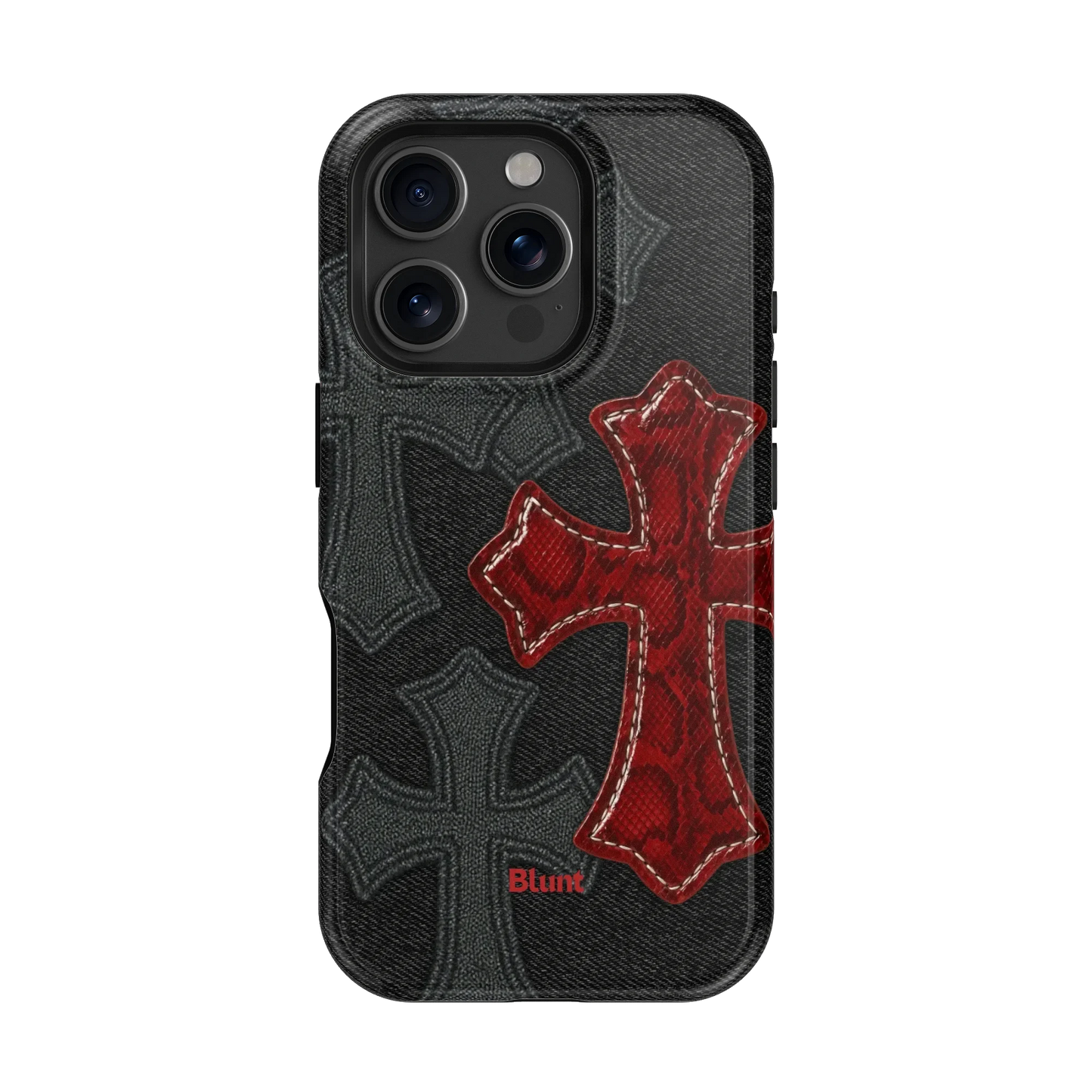 Crimson Cross iPhone Case