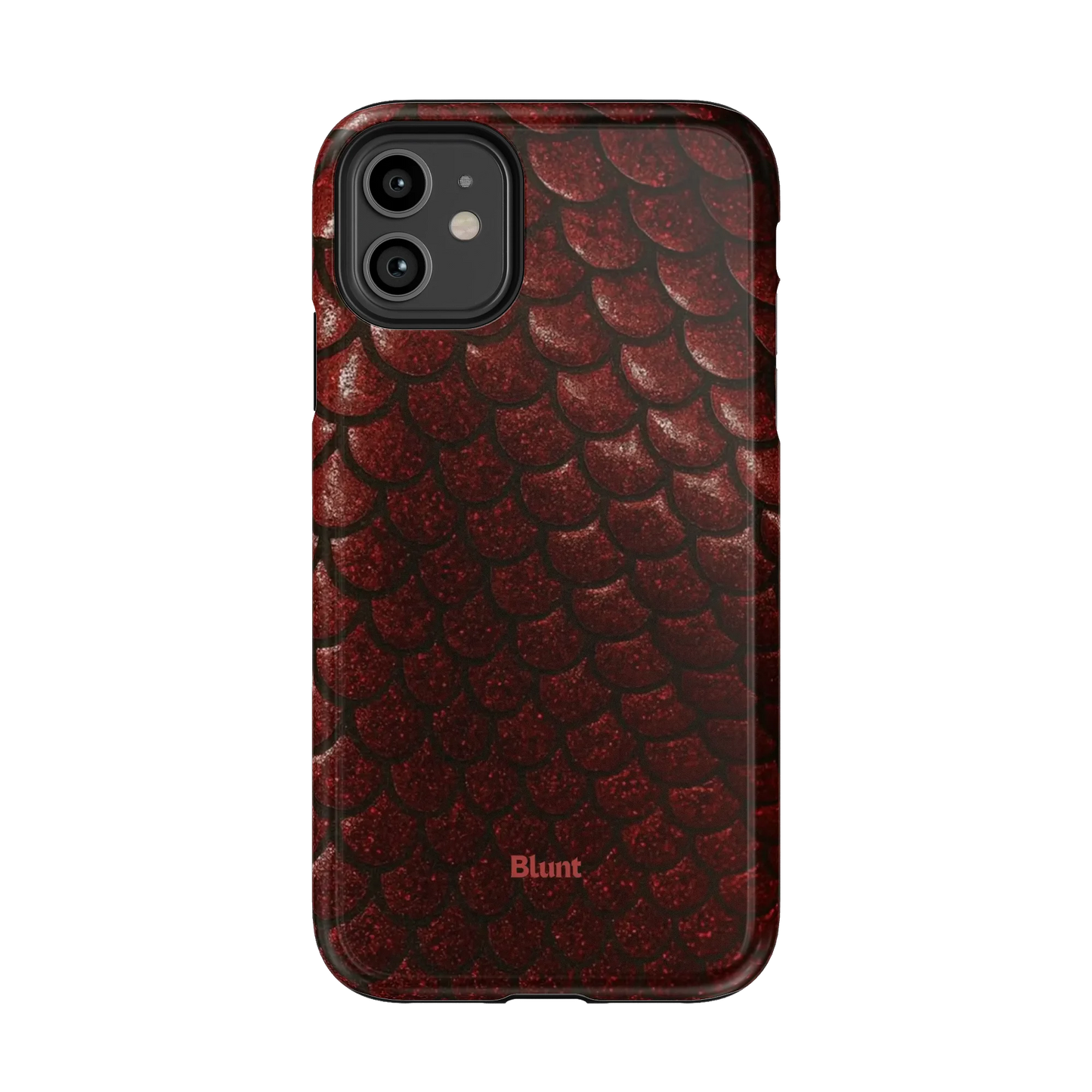 Crimson Depth iPhone Case