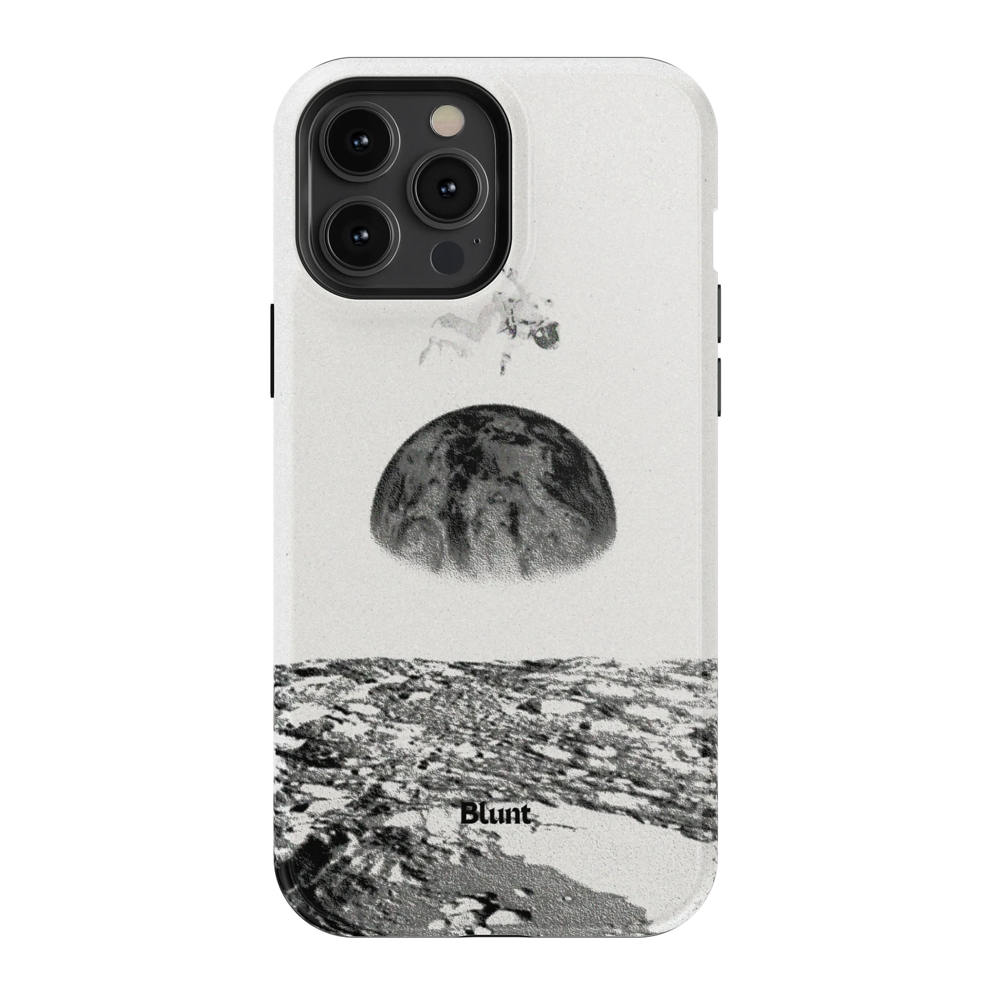 Static Moon iPhone Case