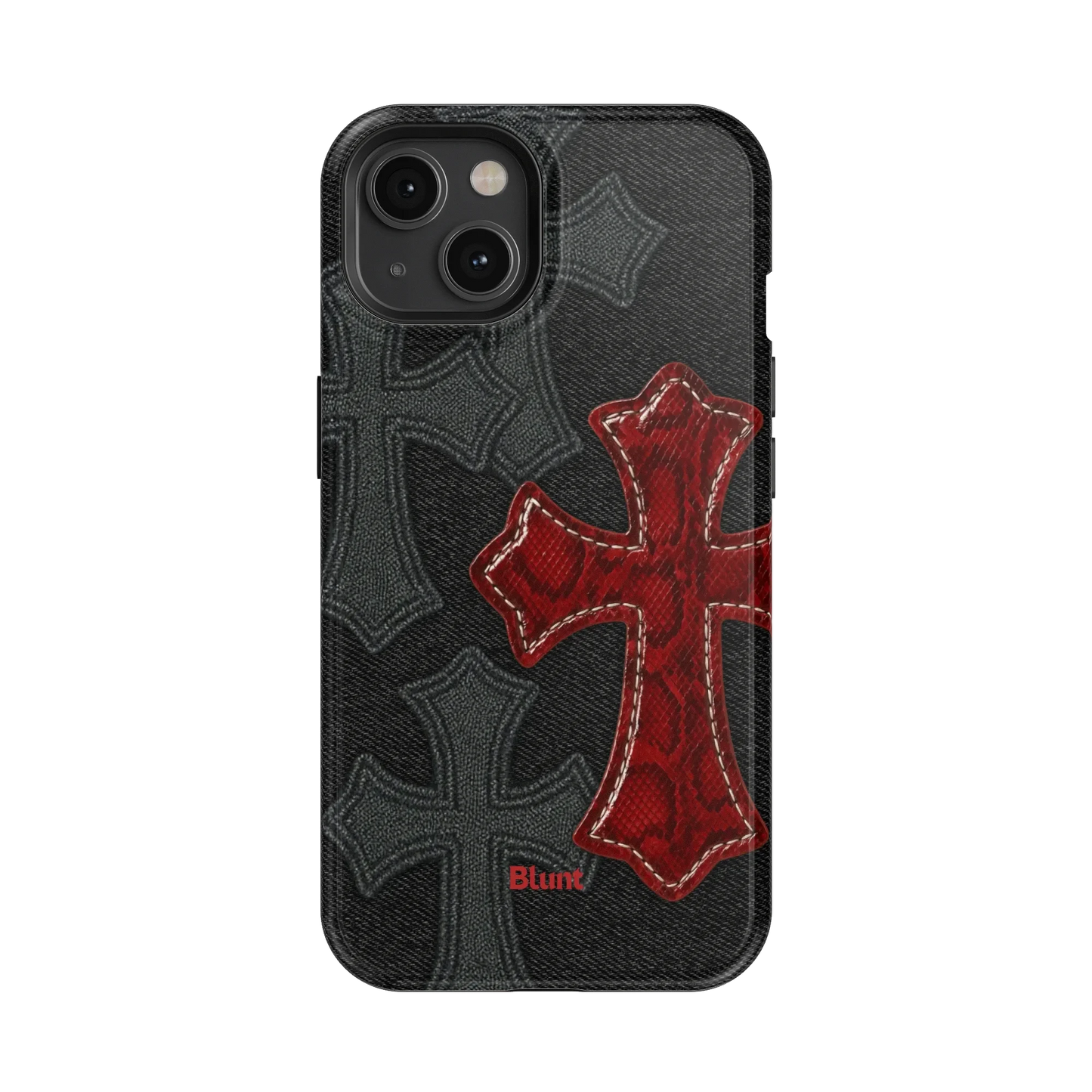 Crimson Cross iPhone Case