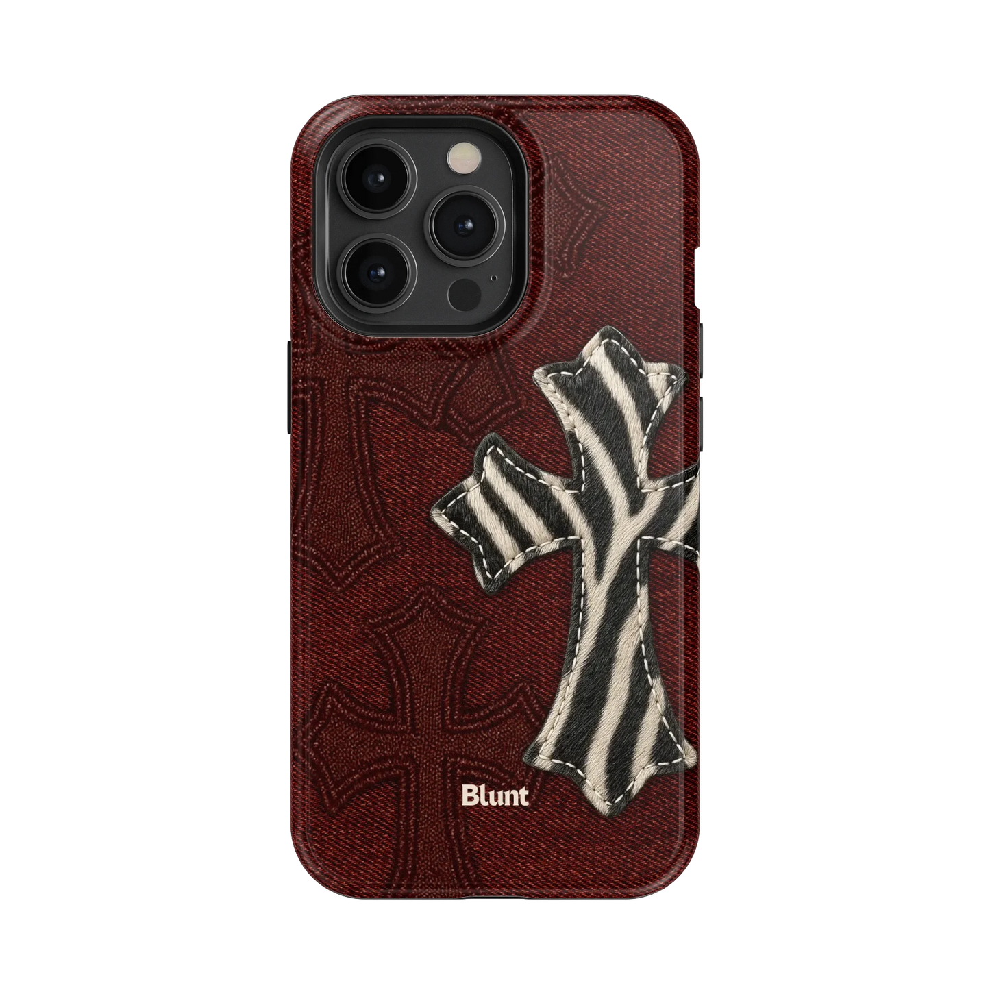 Zebrascale Cross iPhone Case