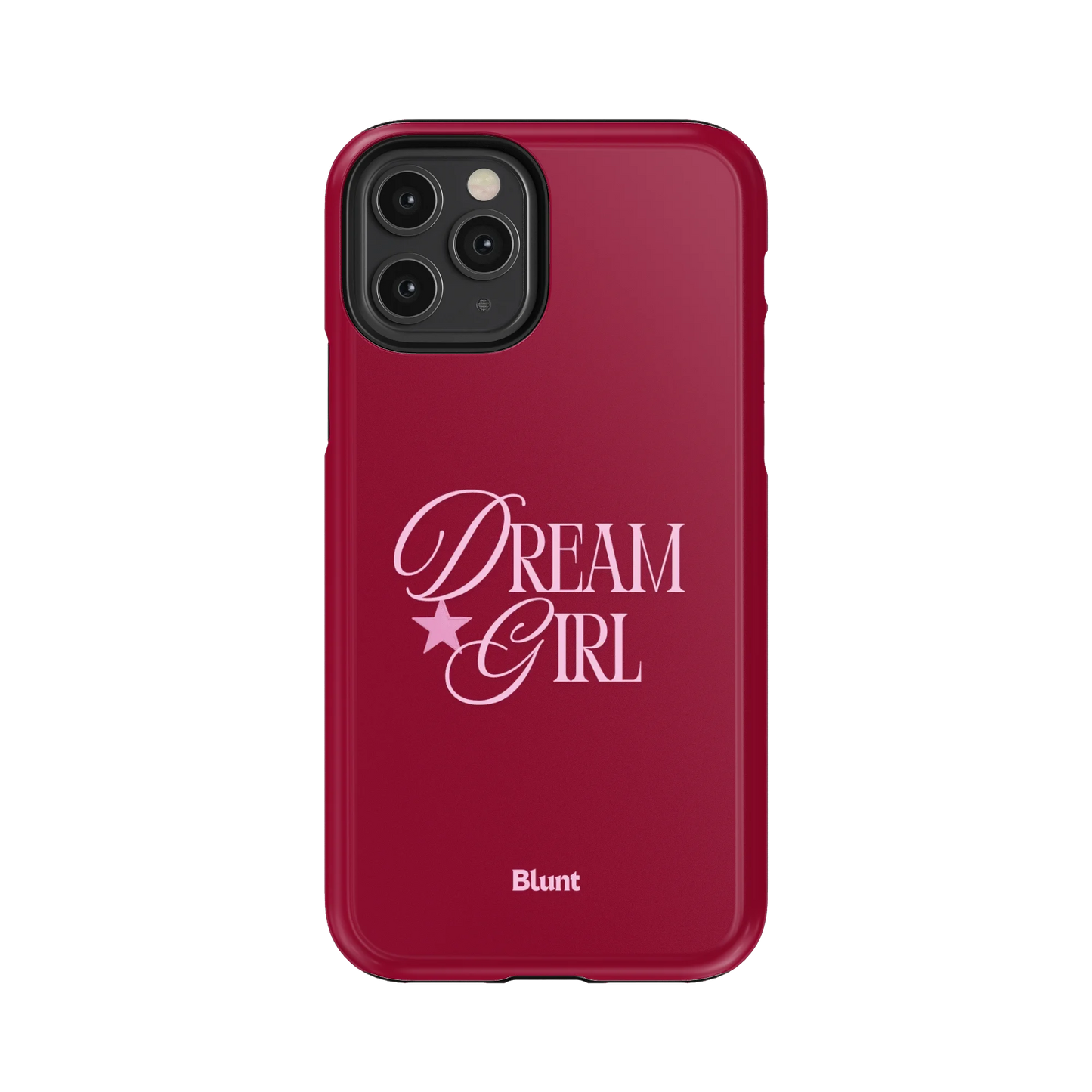 Dream Girl Maroon iPhone Case