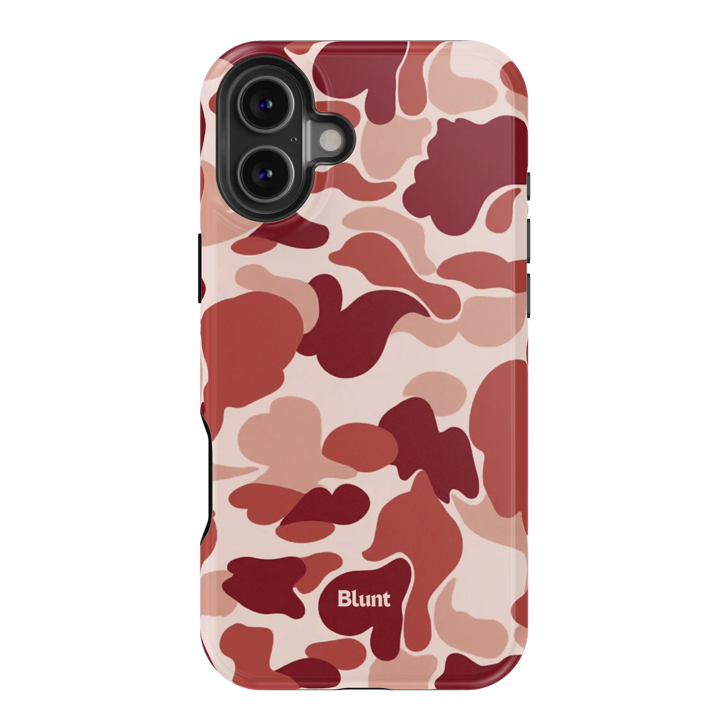 Reddish Camo iPhone Case