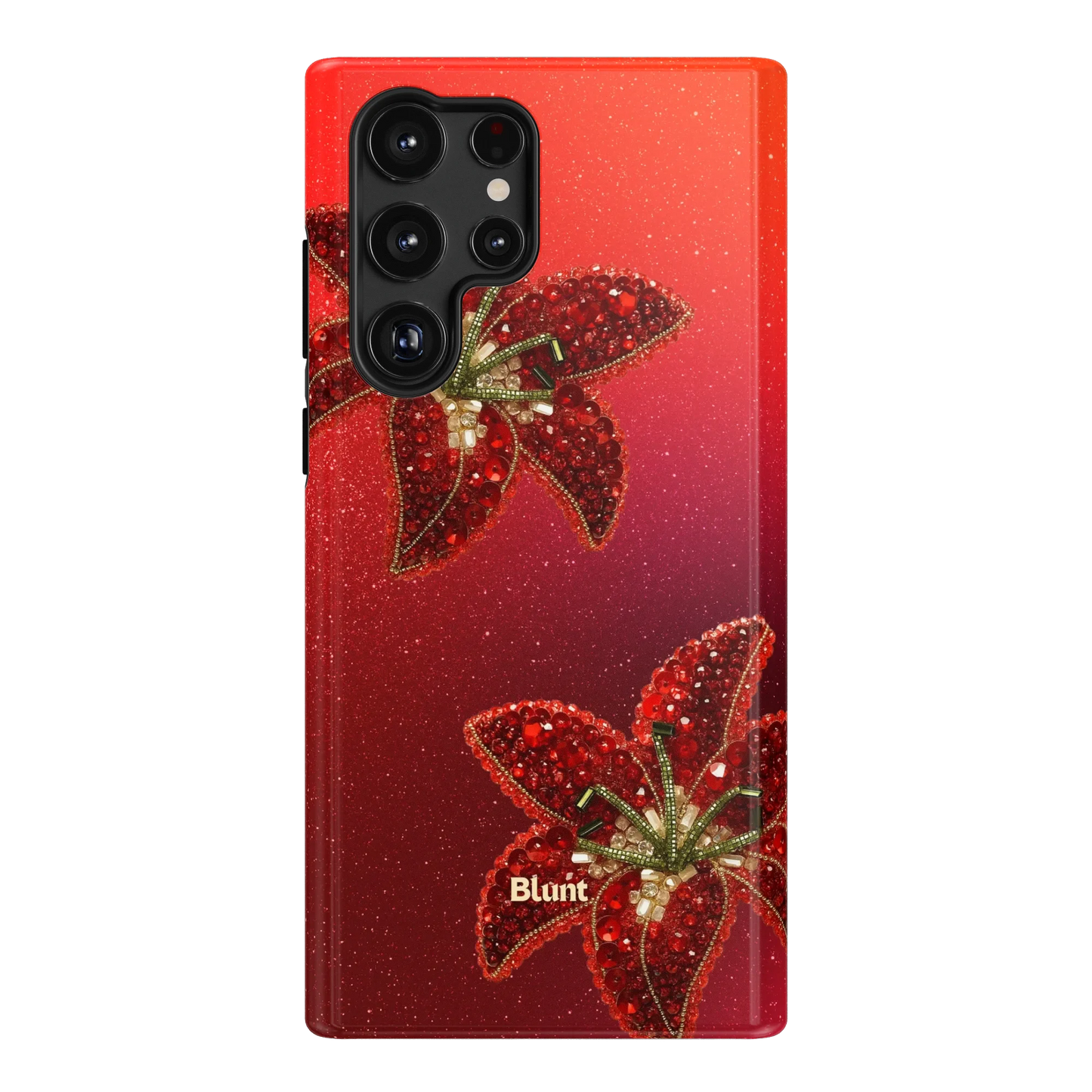 Scarlet Petals Samsung Case