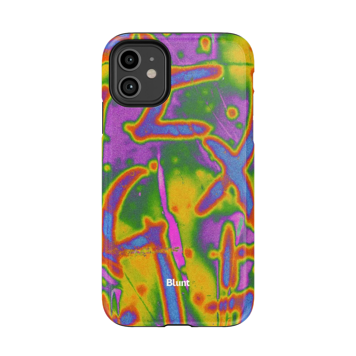 Neon Terrain iPhone Case