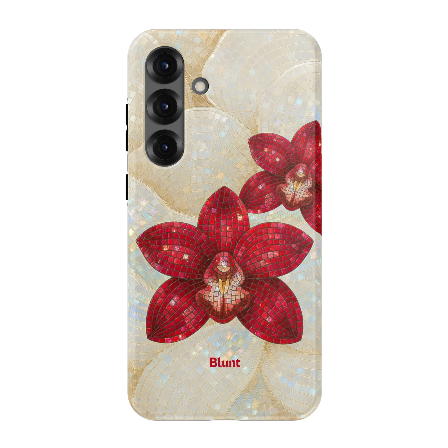 Crimson Orchid Samsung Case
