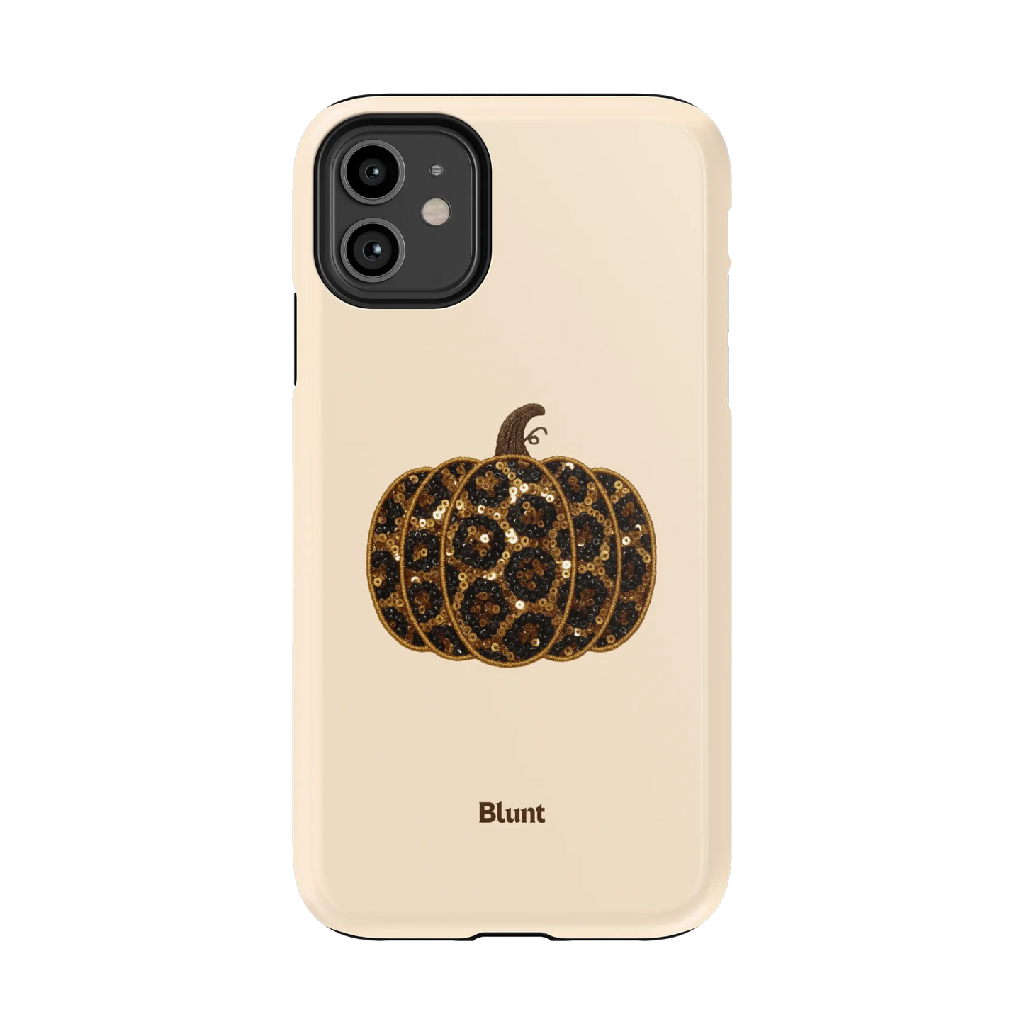 Cheetah Pumpkin iPhone Case